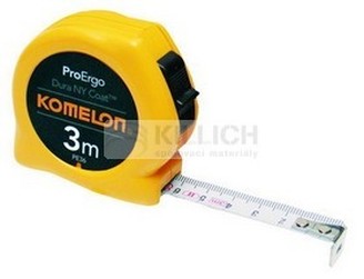 metr 3m/16mm komelon Firma Killich s.r.o. nabízí nářadí. Do sortimentu nářadí patří metry a pásma. Metry a pásma jsou v ruzných délkách a různých druhů.
