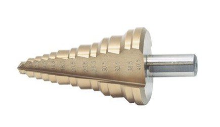 vrták stupňový 4-12mm 9 stupňů TiN Firma Killich s.r.o. nabízí vrtáky. V sortimentu vrtáků jsou vrtáky HSS High Speed Steel. Mezi vrtáky HSS High Speed Steel patří: vrták HSS extra dlouhý DIN 1869RN